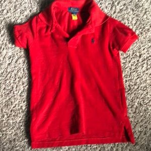 Polo Ralph Lauren with one Tommy Hilfiger polo shirts